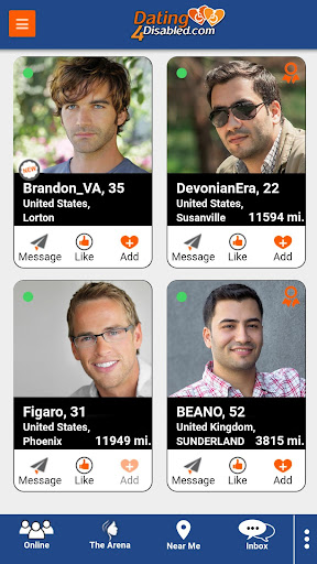 Original D4D - Disabled Dating Screen 3