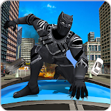 Panther Super Hero Crime City Battle icon