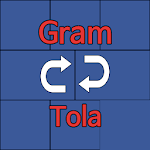 Cover Image of Télécharger Gram to Tola Converter  APK