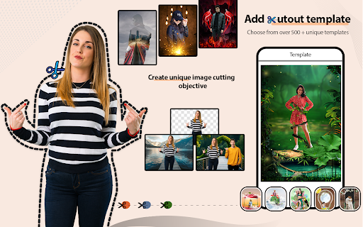 Android application Background Eraser Photo Editor screenshort