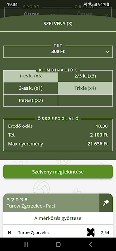 Tipp Segéd Screen 3