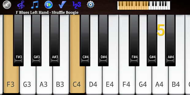 Piano Scales & Chords Screenshot