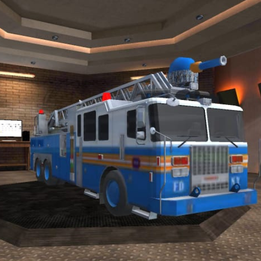 Fire engine truck simulator