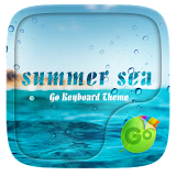Summer Sea GO Keyboard Theme icon