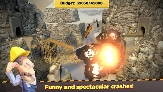 Bridge Constructor MOD APK (أموال غير محدودة، مفتوح 3)