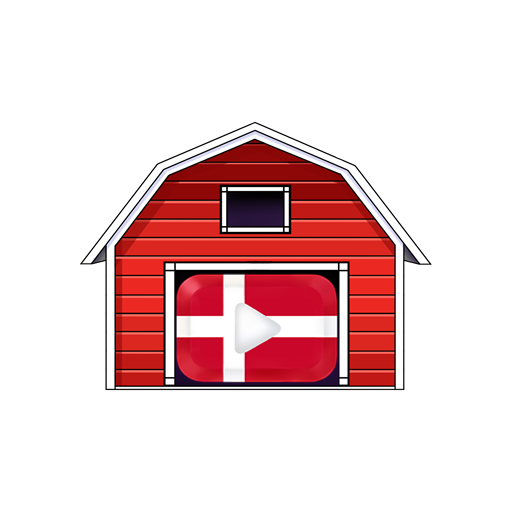 Dyrefamilie på gården logo