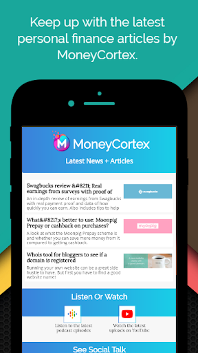 Android application MoneyCortex News screenshort