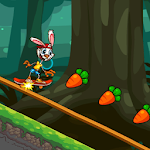 Cover Image of Download Rabbit Skate Offline Game  APK
