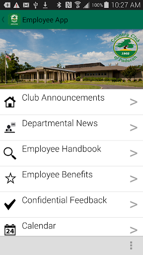 Android application Paducah Employee screenshort
