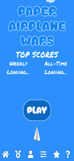 Android application Paper Airplane Wars screenshort