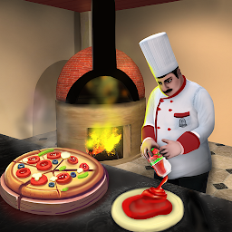 Icoonafbeelding voor Pizza Simulator: 3D Cooking