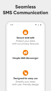 Schlichter SMS-Messenger لقطة شاشة