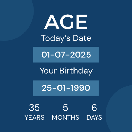 Age Calculator Pro - Time Calc Download on Windows
