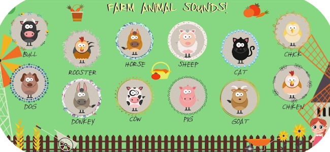 Farm Animal Sounds: Cute Cartoon Animals APK - Download for Android |  