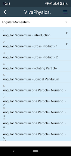 VivaPhysics Screen 2