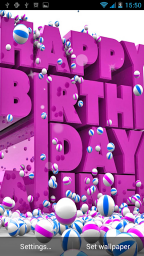 Happy Birthday Live Wallpaper Apps On Google Play