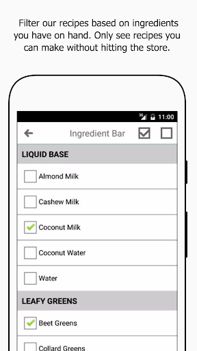 Daily Blends Recipes Screen 3