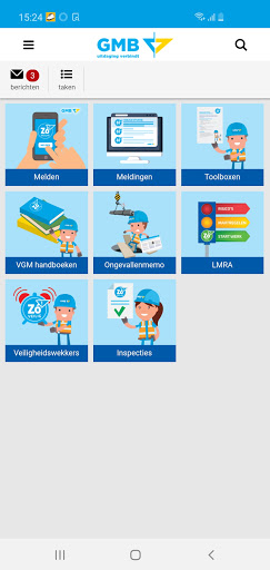 Android application Zó Veilig screenshort