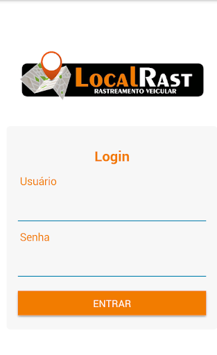 Android application LocalRast Rastreamento screenshort