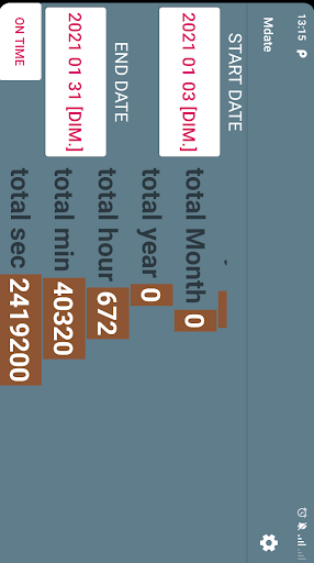 Mdate Screen 2