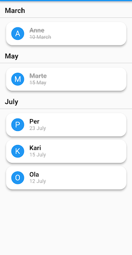 Gave Screen 2