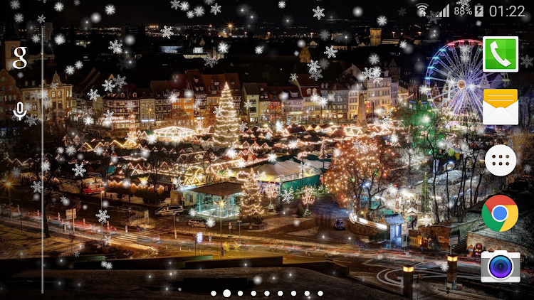 Snow Night Live Wallpaper - 1.0.2 - (Android)
