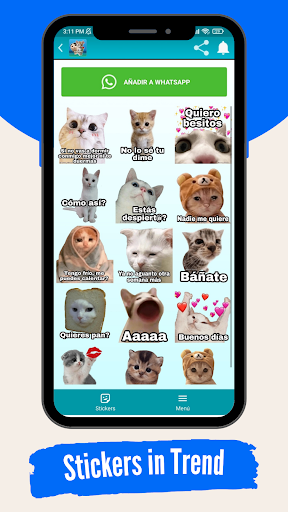 WASticker: Stickers Cats Meme Screen 2