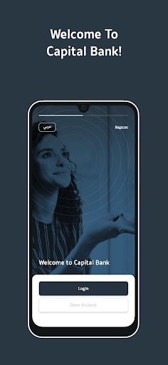 Android application Capital Bank Mobile – Jordan screenshort