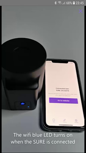 Android application EDGYN SURE screenshort