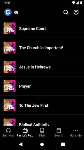 Screenshot of Redeeming Grace