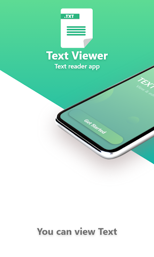 Android application Text Reader View Text Files screenshort