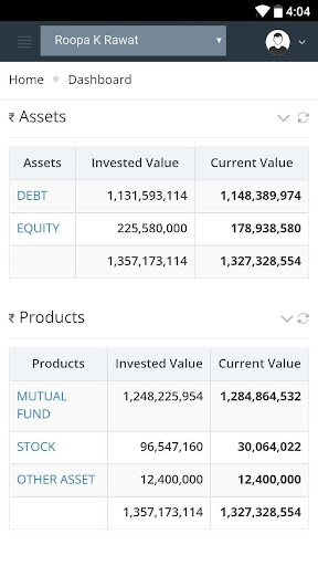 WealthERP Investor Screen 2