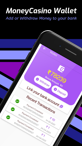 Android application Money Casino screenshort