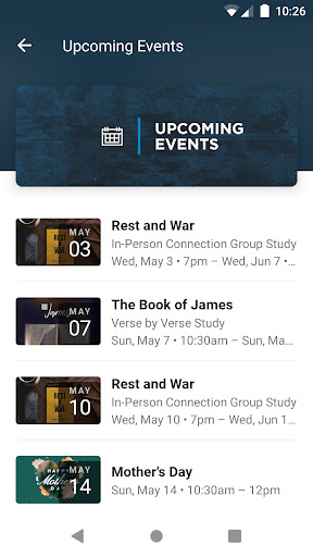 Bay Area Baptist Church Screen 2