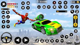 GT Superhero Mega Ramp Car - Screenshot 1