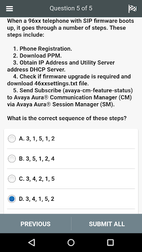 7220X All-in-One Exam Screen 3
