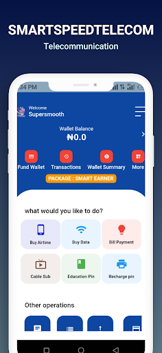 smartspeed telecom Screen 3