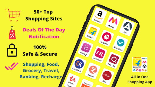 Android application All in One Online Shopping App screenshort