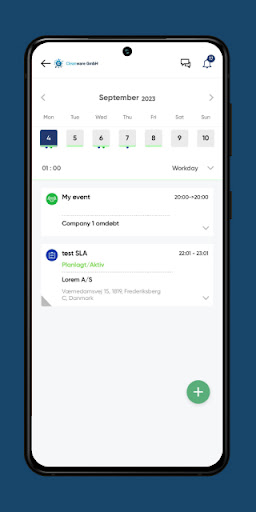 Android application Cleanware screenshort