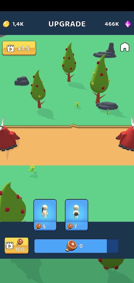 #4. Warriors Squad Battle (Android) Door: NHATAPP