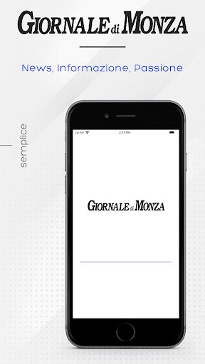 Android application Giornale di Monza screenshort
