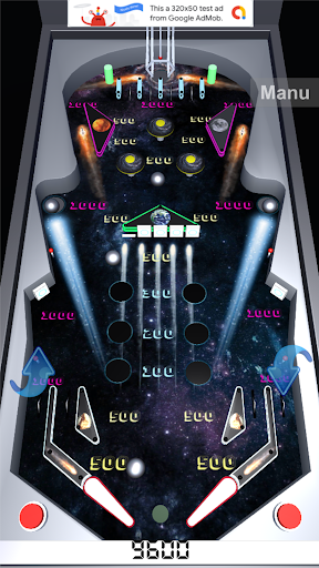 Android application Pinball (4 layers) - 3D screenshort