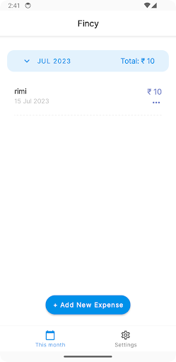 Fincy: Your Personal CA Screen 2