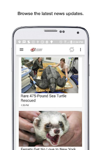 Screenshot of WIBW News