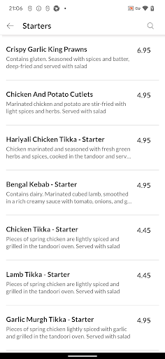 Bengal Spice Screen 3