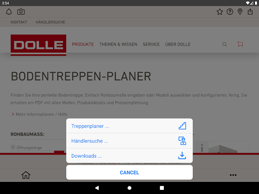 Gebr. DOLLE GmbH Screenshot
