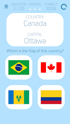 Flags - Countries - Capitals - Screenshot 2