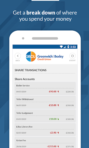 GB Credit Union Screen 3