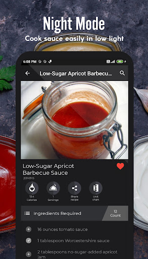 Sauce Recipes Screenshot 4 - AppWisp.com
