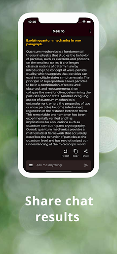 Neuro - AI Assistant Chatbot Screen 3